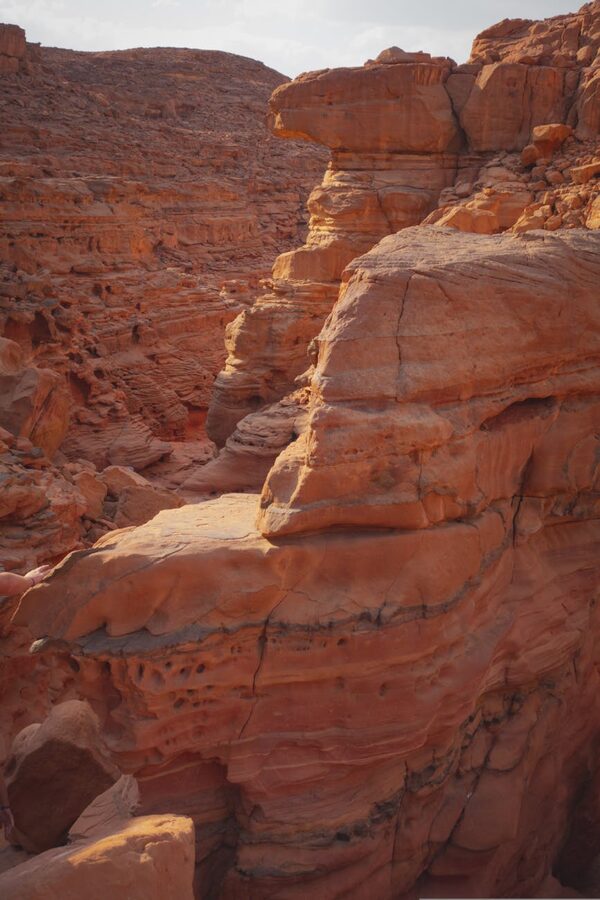 South Sinai rugged rock formations