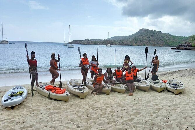 Snorkeling, Kayaking and Paddle Board Activity in Antigua - The Guides and Transportation