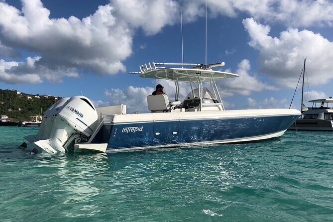 St Thomas Full-Day Boat Rental 37' Intrepid Powerboat - Who Will Love This Tour?