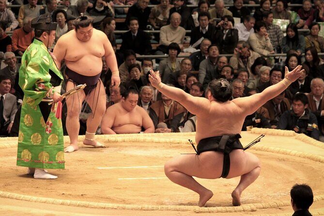 Sumo Tournament: Guided Experience with Ticket and Assigned Seat - The Itinerary in Detail