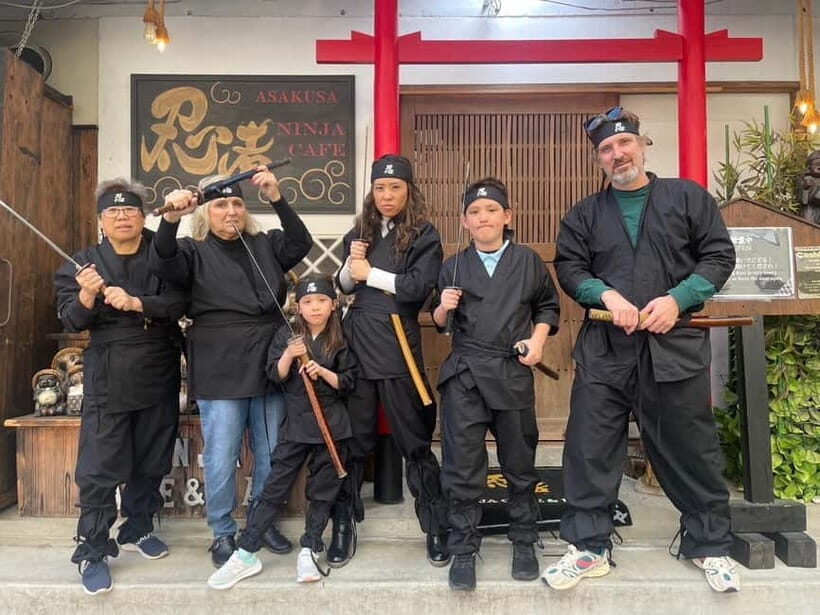Tokyo: Ninja Experience Cafe Asakusa - What Does the Experience Include?