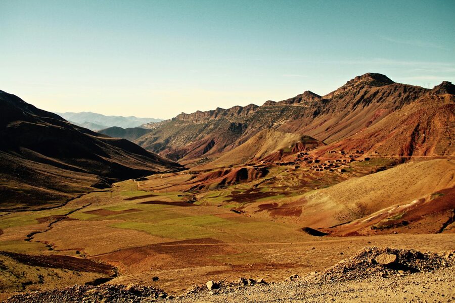 Atlas Mountains view Morocco