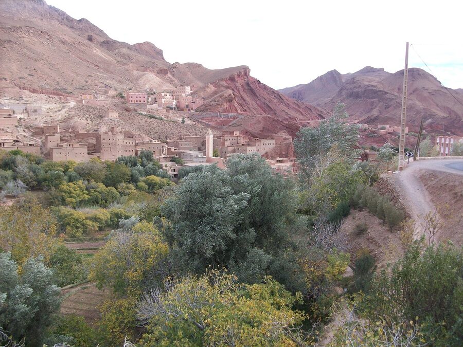 High Atlas Mountains Morocco landscape