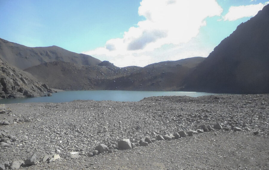 Lake Ifni in Toubkal commune