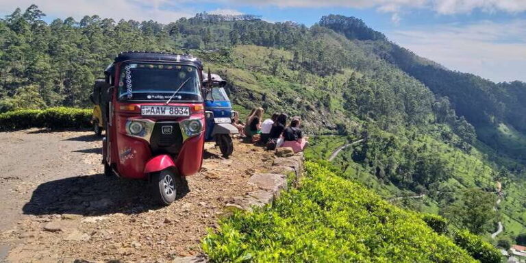 Tuk-Tuk Safari Liptons seat,Tea Fields Hike,TeaFactory Tour - Value for Money