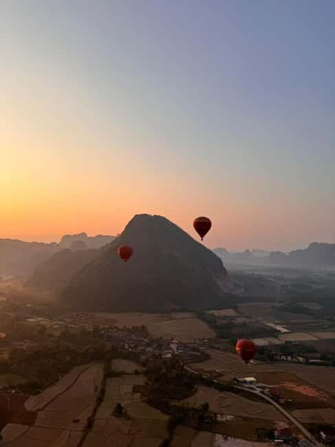 Vang Vieng: Hot Air Balloon Ride with City Hotel Pickup - Why It’s Worth the Price