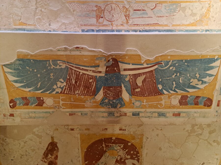 Ceiling of Ramses IV tomb KV2