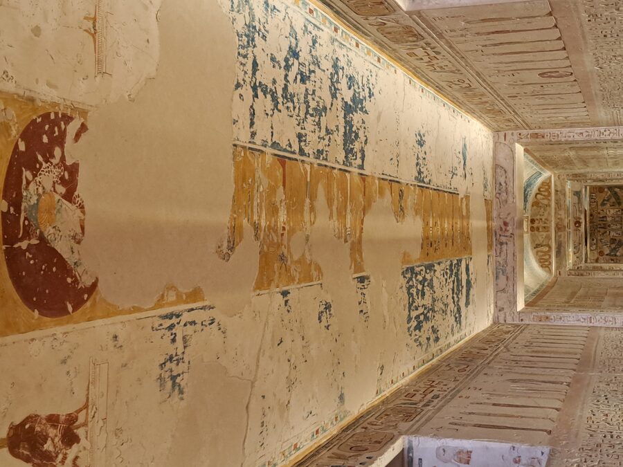 Entrance of Ramses IV tomb KV2