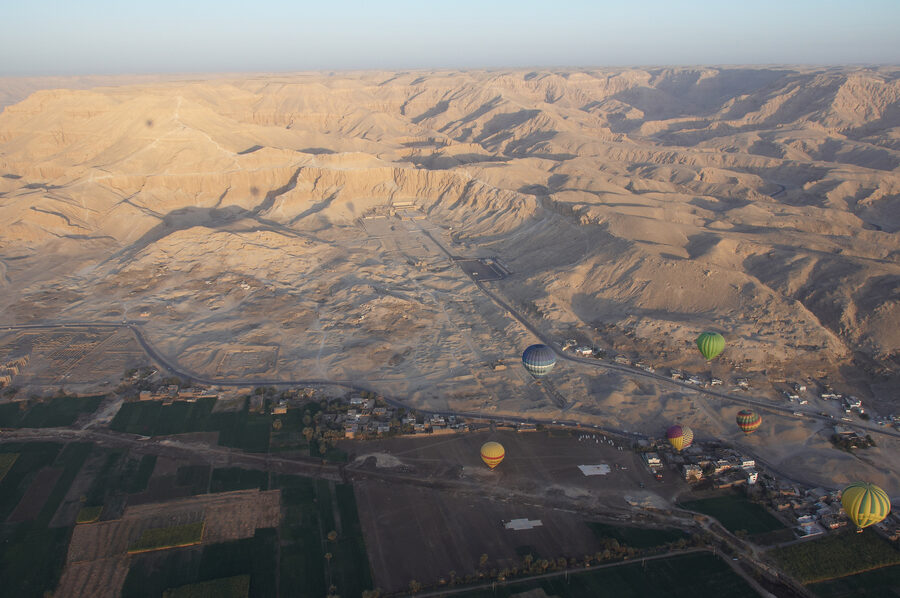 Valley of the Kings Luxor Egypt landscape