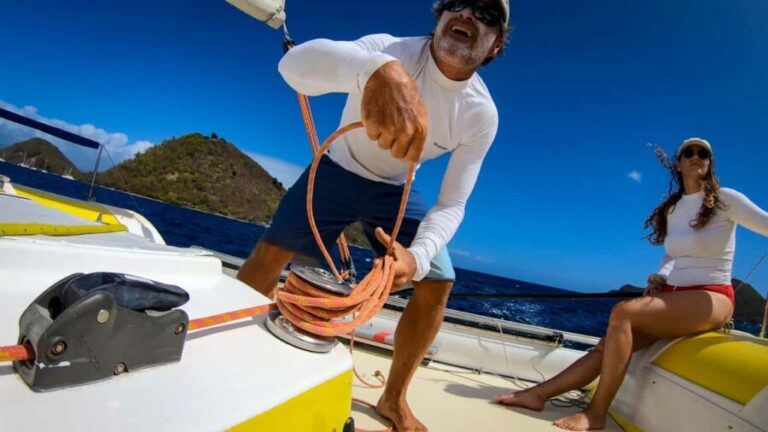 2h Sailing catamaran in La Baie des Saintes - The Itinerary: What to Expect