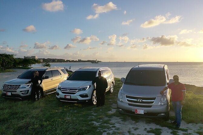 Aruba Luxury Private Transport - Meeting Points and Locations