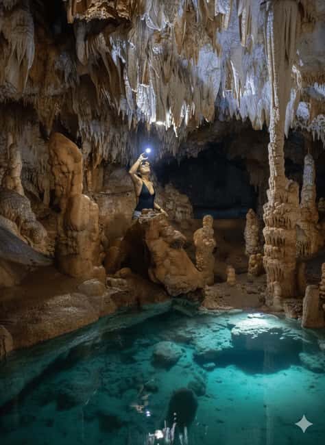 Deep Caves in Cabarete with Guided Tour and Swimming - The Crystal Cave: A Geological Treasure