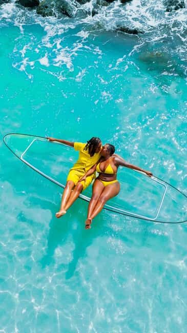Drone Clear Kayak Barbados Photoshoot - The Itinerary and Experience Breakdown