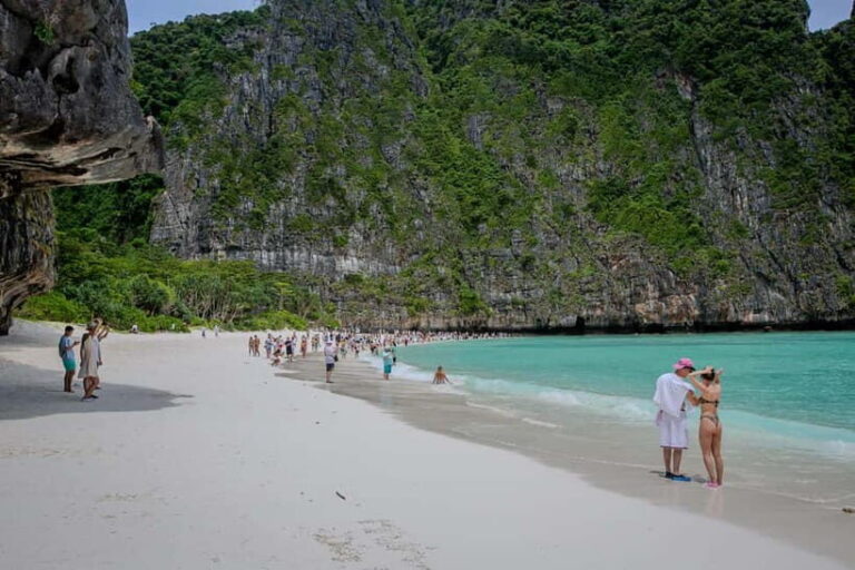 From Phi Phi : Splash & Explore Half-Day Tour By longtail - What You Can Expect: A Detailed Breakdown of the Itinerary