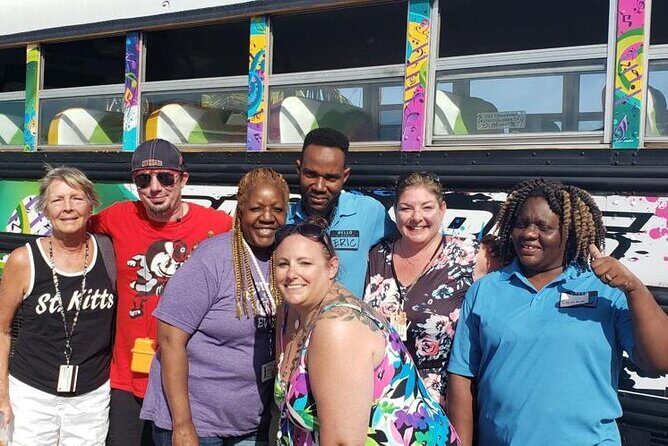 Half Day St. Kitts Party Bus City Excursion and Beach - Highlights from Guest Reviews