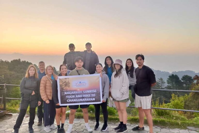 Kathmandu: Nagarkot Sunrise Tour Private or Group with Lunch - The Itinerary in Detail