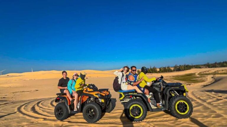 Mui Ne : White Sand Dunes Quad Bike (ATV) Rental Service - What to Expect at the Dunes