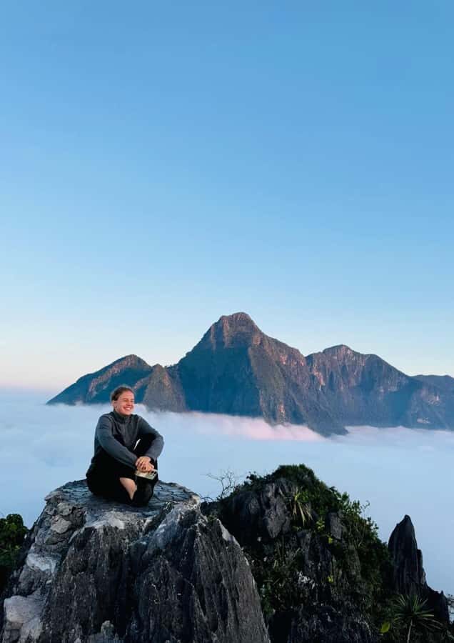 Overnight Camping At nong khiaw view point, 360 view - Discovering Nong Khiaw’s Natural Beauty