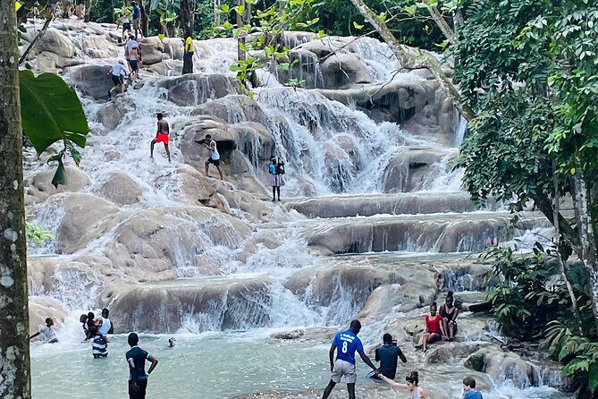 Private Dunns River Falls Experience + Blue Hole Secret falls - Including a Cultural Tour of Ocho Rios