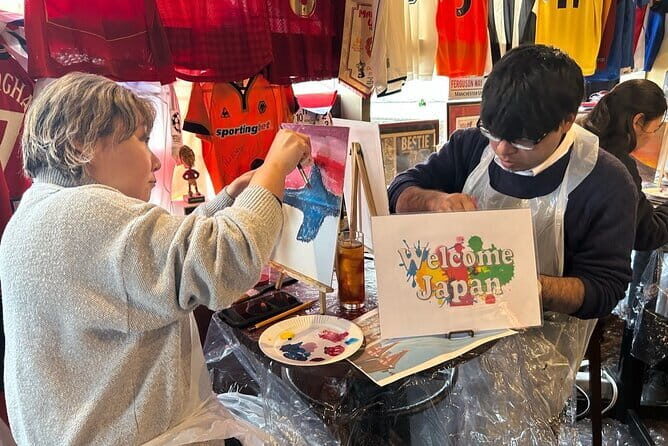 Seasonal Japanese Culture Osaka Paint and Wine Experience - The Art of Painting and the Practicalities