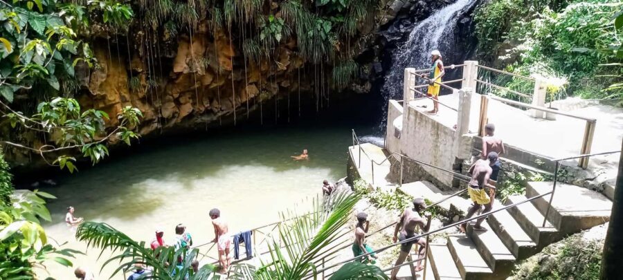 Shared Tour: Annandale Waterfall, Fort & Beach Escape - Starting Point and Transport