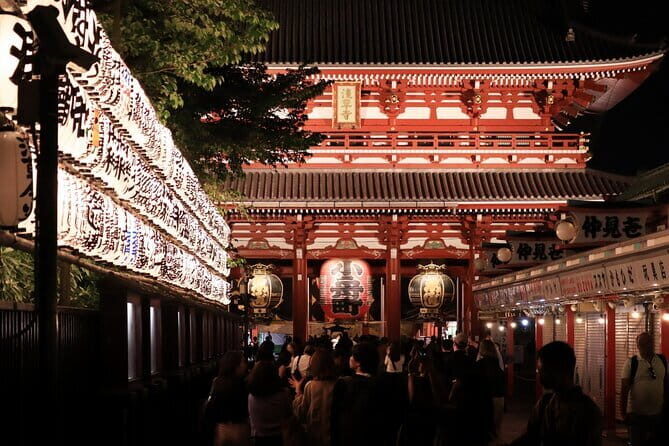 Tokyo Asakusa Sensoji Temple Night Walking Tour - Practical Details and What to Expect