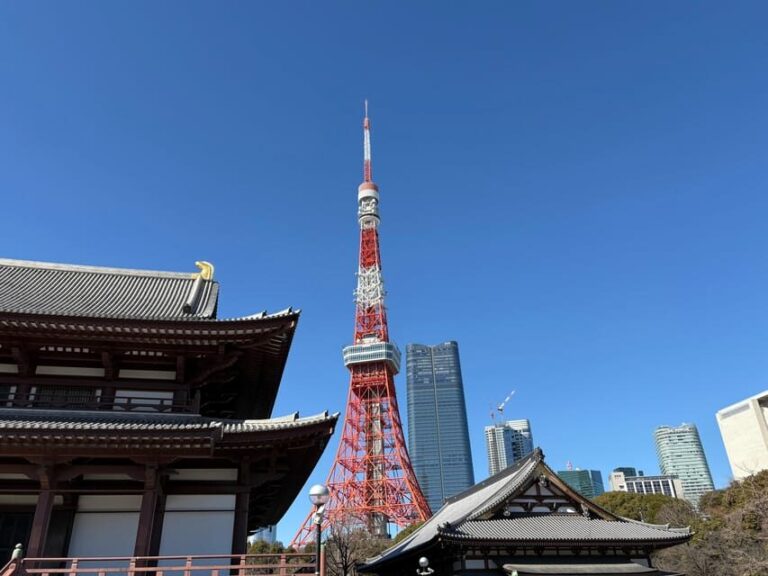 Tokyo: Private 1-Day Tour by Car with Local Guide - Detailed Breakdown of the Itinerary