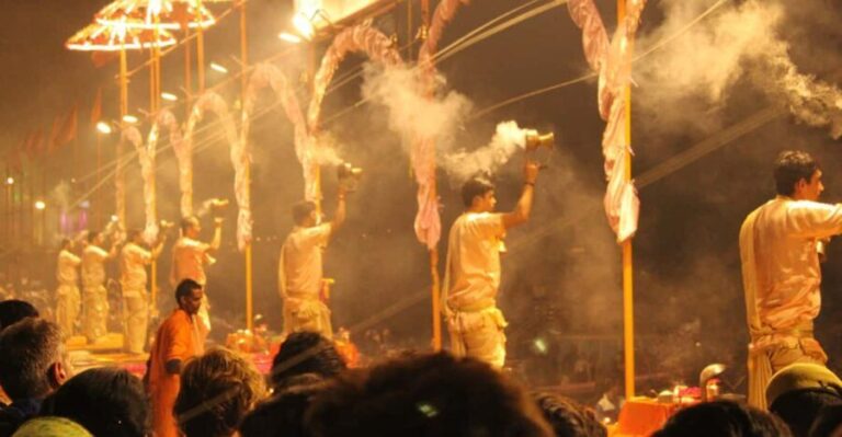Varanasi: Ganga Arti Evening Light Ceremony on the Main Ghat - Practical Details and Tips