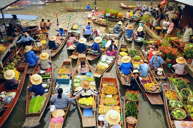 Bangkok: Railway and Floating Market Tour + Dragon Temple - Logistics and What You Should Know