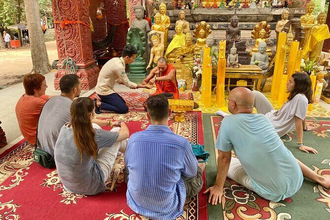 Buddhist Monastery with Monks Water Blessing - Authenticity and Quality of the Experience
