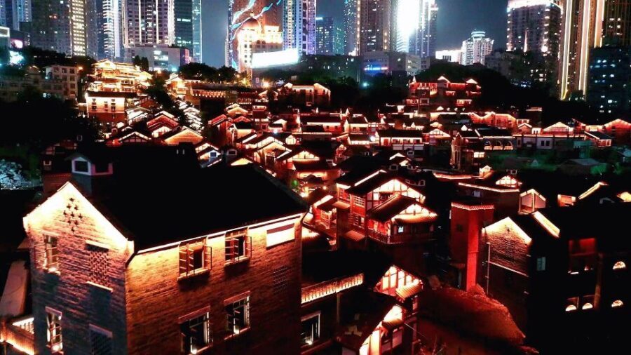Chongqing: Illuminated Night Tour with Cruise or Hot Pot - Authentic Experiences and What You Can Expect