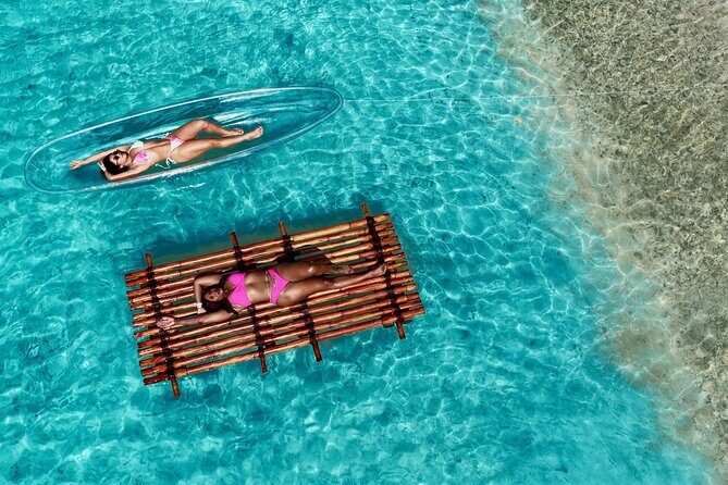 Clear kayak & Bamboo raft ARUBA! Same Day Delivery! PACKAGE DEAL! - The Value of This Tour