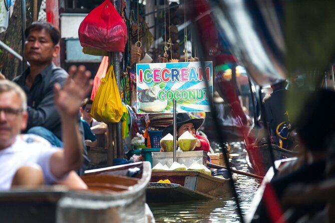 Half Day Railway Market and Damnoen saduak Floating Market tour - Transportation and Group Size