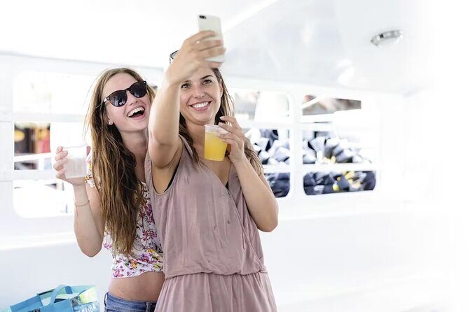 Happy Hour Party Boat With Snorkeling - Food and Drinks on Board