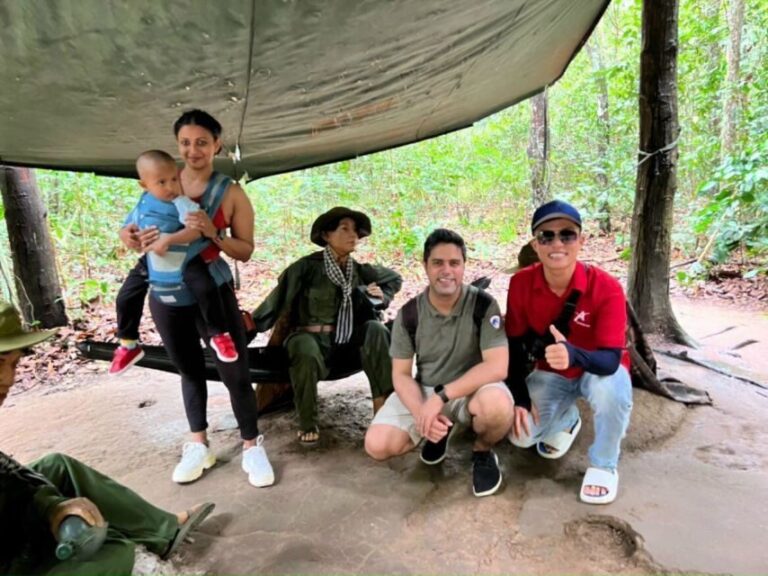 Ho Chi Minh: Cu Chi Tunnels tour halfday private with lunch - An authentic look at the Cu Chi Tunnels