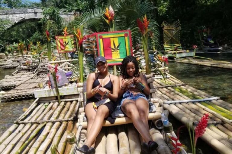 Montego Bay: Bamboo River Rafting and Limestone Foot Massage - The Ride and the Realities