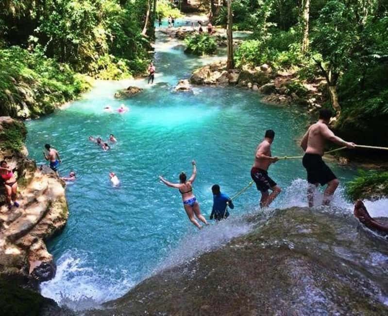 Montego Bay: Blue Hole, Dunns River, and Reggae Hill Tour - Authentic Experiences and Authentic Challenges