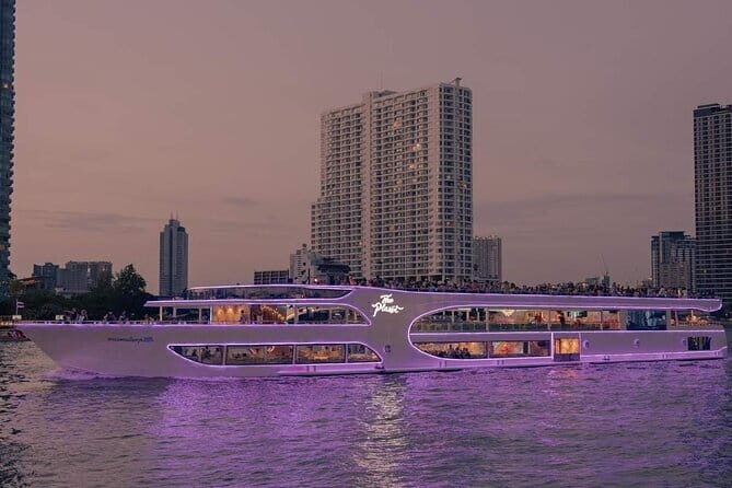 Romantic Sunset The Planet Cruise with Bangkok Night Views - Dining and Beverages