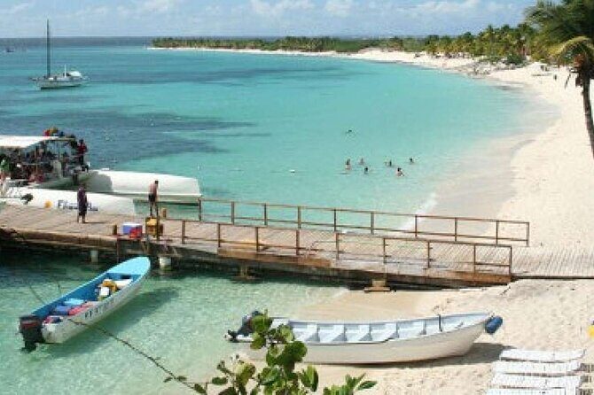 Saona Island Tour from Punta Cana with Lunch, Open Bar & Pickup - The Return Trip: Fun and Festivities