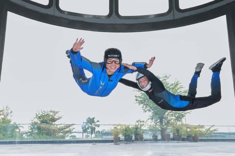 Singapore: I-Fly Indoor E-Ticket for 2 Skydives - The Itinerary Breakdown