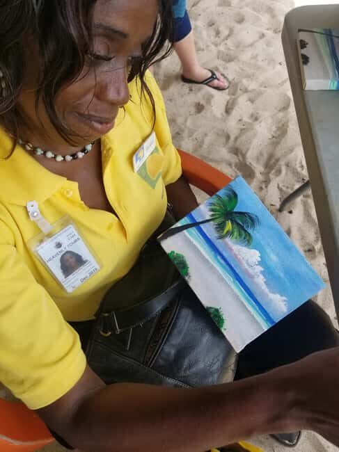 Sip & Paint with lunch on exciting Ffryes Tiki beach Bar - The Sum Up