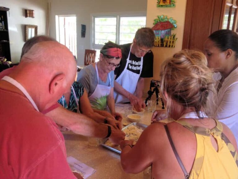 St. John's: Rum Cooking Class with 6 Rum Tastings - The Experience in Detail