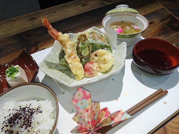 Enjoy artistic TEMPURA Cooking Class - Practical Details