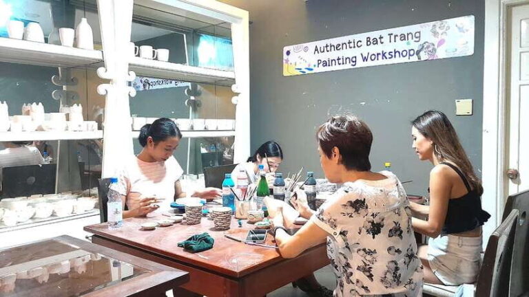Experience the Art of Ceramic Painting | Hanois Old Quarter - The Experience in Practice