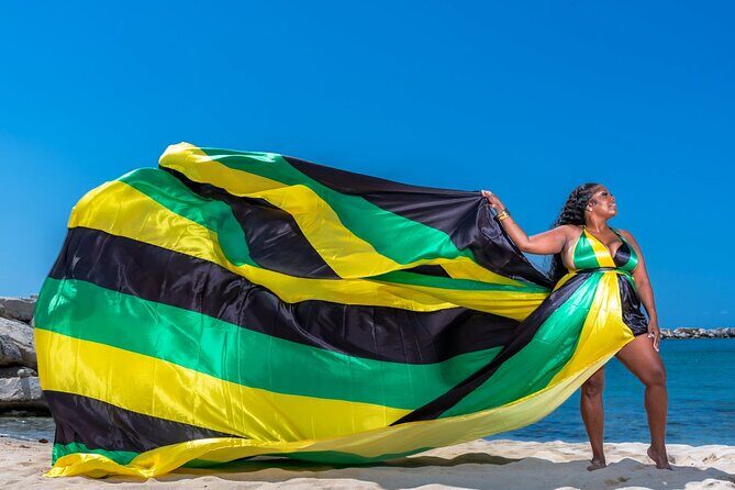 Flying Dress Photoshoot at Doctors Cave Beach Montego Bay Jamaica - Pricing and Value