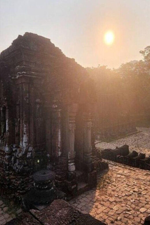 From Hoi An: Half-Day My Son Sanctuary & Sunset Cruise - The Scenic River Cruise & Sunset Experience