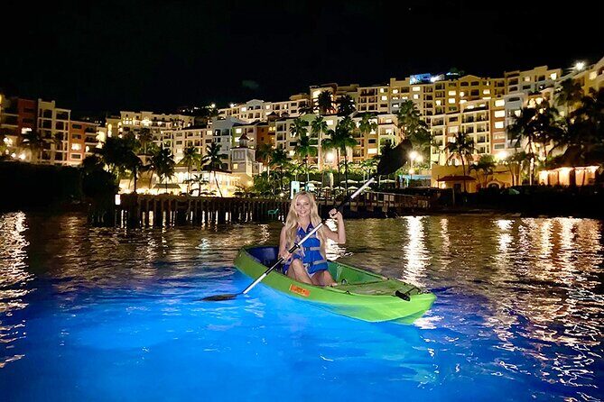 Glow Boats LED Night Kayak from Marriott Frenchman's Cove - The Experience: What It’s Like to Paddle Under the Stars