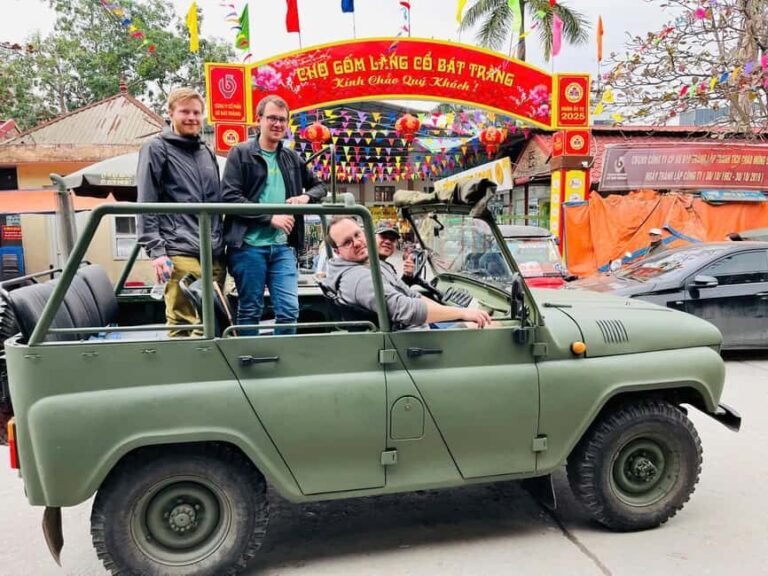 Hanoi Outskirts: Bat Trang Ceramic Village Tour by Jeep - Exploring the Itinerary