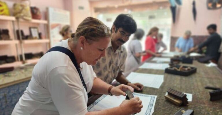 Jaipur: Block Printing Workshop In the Heart of City Center - What You Get: Souvenirs and Knowledge