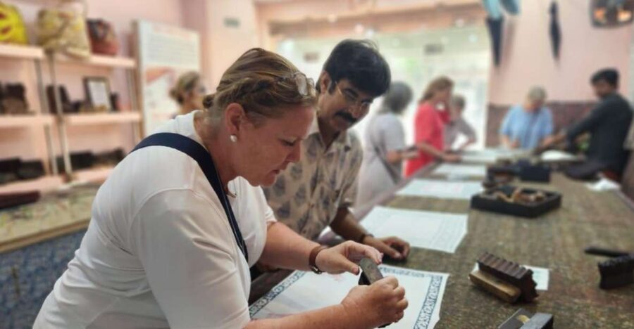 Jaipur: Block Printing Workshop In the Heart of City Center - What You Get: Souvenirs and Knowledge